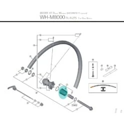 Shimano Corpetto Ruota Libera Deore Xt Fh-m770