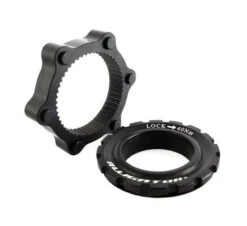 ALLIGATOR Adattatore Dischi 6 Fori Centerlock Per Perno Passante Nero