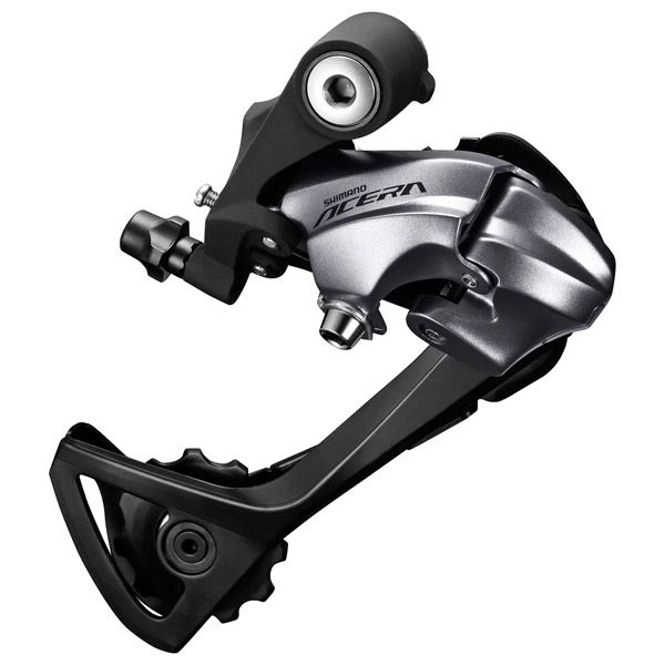 Shimano Cambio Acera T3000 Gabbia Media 9v. Argento