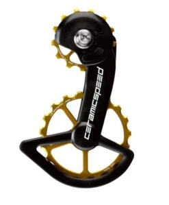 Gabbia Cambio Ceramic Speed Ospw Oversize Dura-ace 9200/9250/ultegra 8100 12v. Oro
