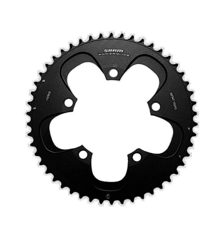 TRUVATIV Corona Red 50 Denti Bcd 110mm Nero