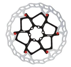 Disco Freno Wave Flottante 6 Fori Nero/rosso