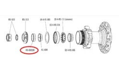 Fulcrum Distanziale Mozzo Posteriore Disc