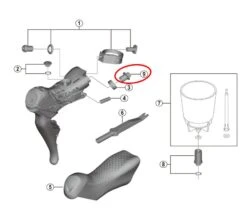 Shimano Bullone Di Collegamento Sm-bh90 -Offerte Bicicletta Negozio esploso shimano