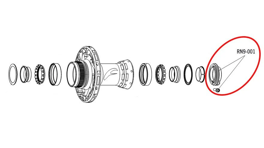 Fulcrum Anello Di Regolazione Mozzo 3 Fulcrum Anello Di Regolazione Mozzo