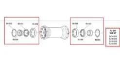 Fulcrum R3-100 Kit Revisione Mozzo