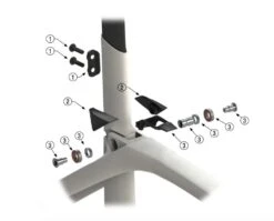 Trek 529447 Kit Ricambio Interno Madone 9 Isospeed