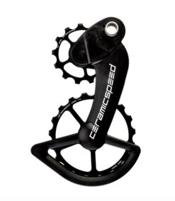 Gabbia Cambio Ceramic Speed Ospw Pulegge Cambio Oversize Campagnolo Eps 12v. Rivestito Nero