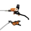 Impianto Frenante Hope Tech 4 V4 Braided Nero/Arancio -Offerte Bicicletta Negozio tech4v4